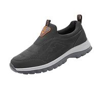 slip on Sneakers Herren Leichte Outdoor Walking Schuhe Atmungsaktiv freizeitschuhe rutschfeste joggingschuhe Fitnessschuhe Low Top Schuhe für MäNner Sport Loafers Ohne SchnüRsenkel laufschuhe