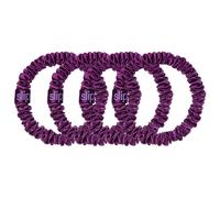 Slip Pure Silk Skinny Scrunchies dark purple