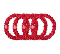 Slip Pure Silk Skinny Scrunchies red