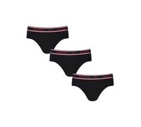 Slip REEBOK "CHASE", Herren, Gr. M, schwarz, Single Jersey, Obermaterial: 95% Baumwolle, 5% Elasthan, unifarben, eng, Unterhosen Slip, basic, bequem, atmungsaktiv, mit Logo, breiter Bund, Baumwollmix 