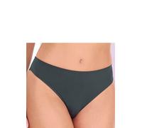 Slip S.OLIVER "Fabienne", Damen, Gr. 32/34, grün (tannengrün), Spitze, Obermaterial: 79% Polyamid, 21% Elasthan, Unterhosen, aus graphischer Spitze mit modischem Netzeinsatz (77405348-32) tannengrün