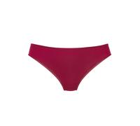 Slip S.OLIVER "Fabienne", Damen, Gr. 44/46, rot (sangria), Spitze, Obermaterial: 79% Polyamid, 21% Elasthan, Unterhosen Slip, aus graphischer Spitze mit modischem Netzeinsatz (82212310-44) sangria