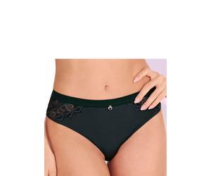 Slip S.OLIVER "Romane", Damen, Gr. 32/34, grün (piniengrün), Spitze, Obermaterial: 86% Polyamid, 14% Elasthan, Unterhosen Slip, mit graphischer Spitze in transparenter Optik (31953066-32) piniengrün