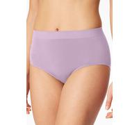 Slip SCHIESSER "Classic Seamless", Damen, Gr. 3XL, lila (536, orchid), Single Jersey, Obermaterial: 93% Polyamid, 7% Elasthan, körpernah, Unterhosen Slip, ohne störende Seitennähte, bequem, nahtlos (8