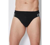 Rioslip SCHIESSER "95/5", Herren, Gr. 5M, schwarz (000, schwarz), Single Jersey, Obermaterial: 95% Baumwolle, 5% Elasthan, unifarben, eng, Unterhosen, mit softem, tonalem Bund (48894512-5) 000, schwar