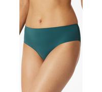 Slip SCHIESSER "Invisible Soft Lace", Damen, Gr. 36, 700, grün, Single Jersey, Obermaterial: 75% Polyamid, 25% Elasthan, körpernah, Unterhosen Slip, Single Jersey, Lasercut-Abschlüsse, Spitzeneinsatz