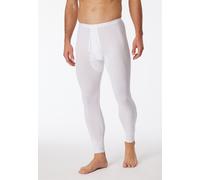 Slip SCHIESSER "Original Classics", Herren, Gr. 8, weiß (100, weiß), Feinripp, Obermaterial: 100% Baumwolle, körpernah, Unterhosen Slip, langes Bein, mit Eingriff, ohne störende Seitennähte (44458410-