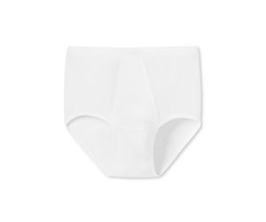 Slip SCHIESSER "Slip 1er Pack", Herren, Gr. XL, weiß, Obermaterial: 100% Baumwolle CO., Unterhosen Slip (45142318-XL) weiß