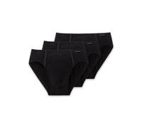 Schiesser Supermini Slips (3er Pack) 205221-000 schwarz 95/5 8