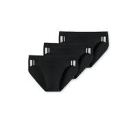 Schiesser Herren Organic Cotton Stretch herenslip Slip, Schwarz, XXL EU