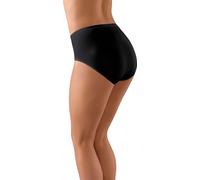 Slip MEY, Damen, Gr. 50, 2 Stk., schwarz, 97% Baumwolle, 3% Elasthan, Unterhosen Slip (516169-50) schwarz