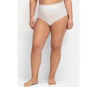 Slip SHEEGO, Damen, Gr. 48, 5 Stk., 1x marine, 1x schwarz, 1x weiß, 95% Baumwolle, 5% Elasthan, Unterhosen Slip (56311434-48) 1x marine, 1x schwarz, 1x weiß