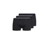 SKINY Herren Boxershorts, 3er Pack - Pants Cotton Multipack, Unterwäsche, Unterhose, einfarbig Schwarz M