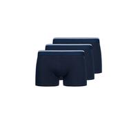 SKINY Herren Boxershorts, 3er Pack - Pants Cotton Multipack, Unterwäsche, Unterhose, einfarbig Blau XXL