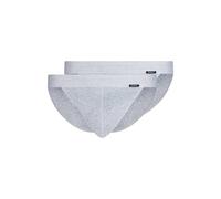 Slip SKINY "Slip 2er Pack", Herren, Gr. S, grau, Obermaterial: 100% Baumwolle CO., Unterhosen Slip (72393511-S) grau