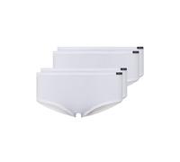 Slip SKINY "Slip 4er Pack", Damen, Gr. M, weiß, Obermaterial: 96% Baumwolle CO. 4% Elasthan EL., Unterhosen Slip (51448423-M) weiß