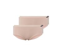 Slip SKINY "Slip 4er Pack", Damen, Gr. XXL, beige, Obermaterial: 96% Baumwolle CO. 4% Elasthan EL., Unterhosen Slip (79673027-XXL) beige