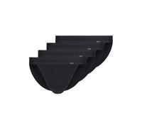 Slip SKINY "Slip 4er Pack", Herren, Gr. XL, schwarz, Obermaterial: 100% Baumwolle CO., Unterhosen Slip (20016642-XL) schwarz