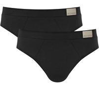 Sloggi 2P For Men GO Natural Brief Schwarz Baumwolle Medium Herren