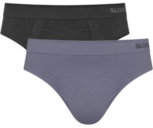Slip SLOGGI "men GO Smooth", Herren, Gr. XL, schwarz (schwarz combination), Single Jersey, Obermaterial: 72% Baumwolle, 21% Polyamid, 7% Elasthan, Unterhosen Slip, nahtlos, weich, ohne Eingriff, ohne