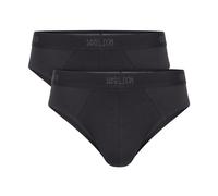 Slip SLOGGI "SLG Base", Herren, Gr. L, schwarz, Single Jersey, Obermaterial: 95% Baumwolle, 5% Elasthan, körpernah, Unterhosen Slip, ohne Eingriff, modern, Logobund, Cotton-Mix (46838309-L) schwarz