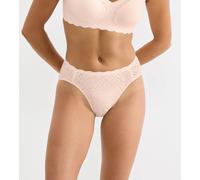 Sloggi Damen Unterhose Zero Feel Bliss High Leg, S, Puff Pink