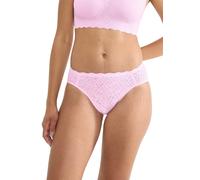 Sloggi Slip ZERO Feel Bliss High Leg – mit Spitze, unsichtbar – Damen Gr. S floral pink