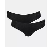 sloggi Hipstrings im 2er-Pack Damen schwarz, L