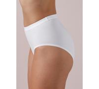 Slip SPEIDEL, Damen, Gr. 38, 3 Stk., weiß, 92% Baumwolle, 8% Elasthan, Unterhosen Slip (64506657-38) weiß