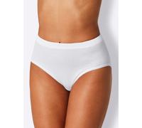 Slip SPEIDEL, Damen, Gr. 50, 5 Stk., weiß (5x weiß), 100% Baumwolle, Unterhosen Slip, Topseller (830549-50) 5x weiß