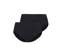 Slip SUSA "2er Pack Slip Montreal", Damen, Gr. 48, schwarz, Obermaterial: 73% Polyamid PA. 27% Elasthan EL., Unterhosen Slip (85081717-48) schwarz
