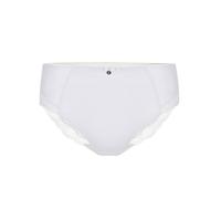 Slip SUSA "Damen Slip Capri", Damen, Gr. 46, weiß, Stoff, Obermaterial: 77% Polyamid PA. 23% Elasthan EL., Unterhosen Slip (55512206-46) weiß