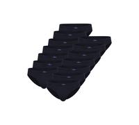 TOM TAILOR Herren Slips, 14er Pack - Mini-Slip, Briefs, Pure Cotton, Jersey, uni Blau L