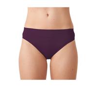 Slip TRIGEMA "TRIGEMA Slip aus Polyamid/Elastan", Damen, Gr. 3XL, 1 Stk., lila (aubergine), 90% Polyamid, 10% Elastan, Unterhosen Slip (32744104-XXXL) aubergine