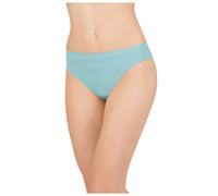 Slip TRIGEMA "TRIGEMA Slip aus Polyamid/Elastan", Damen, Gr. L, 1 Stk., blau (gletscher), 90% Polyamid, 10% Elastan, Unterhosen Slip (56088455-L)