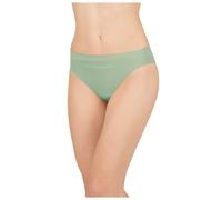 Slip TRIGEMA "TRIGEMA Slip aus Polyamid/Elastan", Damen, Gr. M, 1 Stk., grün (grün tea), 90% Polyamid, 10% Elastan, Unterhosen Slip (36988926-M) grün tea