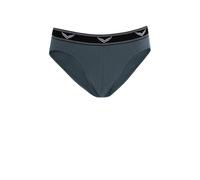 Slip TRIGEMA "TRIGEMA Sportslip im Doppelpack", Herren, Gr. L, 2 Stk., grau (anthrazit), 95% Baumwolle, 5% Elasthan, Unterhosen Slip (72047733-L) anthrazit