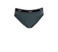Slip TRIGEMA "TRIGEMA Sportslip im Doppelpack" Gr. XL, grau (anthrazit), Herren, 95% Baumwolle, 5% Elastan, Unterhosen (72047733-XL) anthrazit