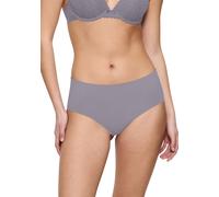 Slip TRIUMPH "Pretty Micro Maxi", Damen, Gr. XS, grau shadow, Microfaser, Obermaterial: 61% Polyamid, 39% Elasthan, unifarben, körpernah, Unterhosen Slip, nahtlos (40375408-XS)