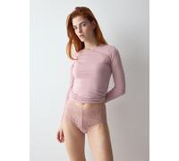 Slip TRIUMPH "Pretty Modal Maxi", Damen, Gr. L, rosa (sophia), Jersey, Obermaterial: 72% Polyamid, 22% Elasthan, 6% Polyester, körpernah, Unterhosen Slip, atmungsaktiv und weich (70909601-L) sophia