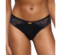 Slip TRIUMPH "Wild Gardenia Florale", Damen, Gr. 42, schwarz, Microtouch, Obermaterial: 77% Lyocell, 23% Elasthan, Unterhosen Slip, weiche Spitze, elegant (24820125-42) schwarz