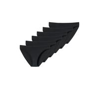 Slip UNCOVER BY SCHIESSER "Slip 6er Pack", Damen, Gr. XXL, schwarz, Obermaterial: 95% Baumwolle CO. 5% Elasthan EL., Unterhosen Slip (52861640-XXL) schwarz