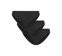 Slip URBAN CLASSICS "Urban Classics Ladies Rip Slip 3-Pack", Damen, Gr. XS, blk, blk, blk, 92% Nylon, 8% Elasthan, unifarben, Unterhosen Slip (42063968-XS) blk, blk, blk