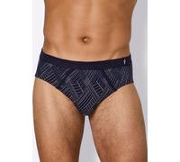 Slip WÄSCHEPUR, Herren, Gr. 7, 3 Stk., marine, sortiert, 100% Baumwolle, Unterhosen Slip (97473355-7) marine, sortiert