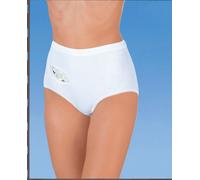 Taillenslip NINA VON C., Damen, Gr. 46, 4 Stk., weiß, 100% Baumwolle, Unterhosen Taillenslip (481976-46) weiß