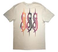 Slipknot - 25th Anniversary Inlay Sand - T-Shirt - Beige - L - 100% Baumwolle Beige L