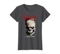 Slipknot .5 The Gray Chapter Skull T-Shirt, Damen, Anthrazit Meliert, L