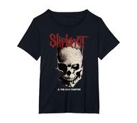 Slipknot .5 The Gray Chapter Skull T-Shirt, Damen Große Größen, Schwarz, 1X