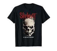 Slipknot .5 The Gray Chapter Skull T-Shirt, Herren, Schwarz, 6XL