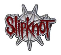Slipknot 9 Point Star Band Logo Pin Badge One Size
